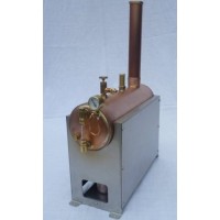 Babcock 3 inch Horizontal Model Steam Boiler Complete