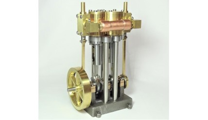 Vertical Marine Compound Twin Cylinder Engine Kit