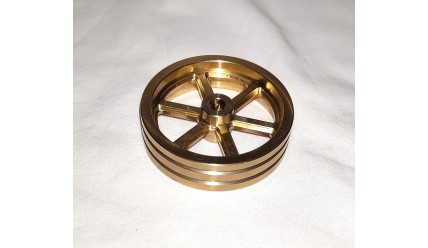 Medium Brass Pulley Wheel