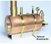 3 1/2 inch Horizontal Boiler Complete