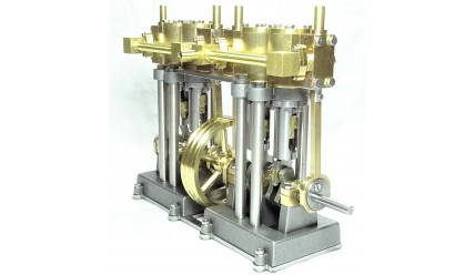 Vertical Marine Quad Cylinder Engine Kit - SHORT VERSION