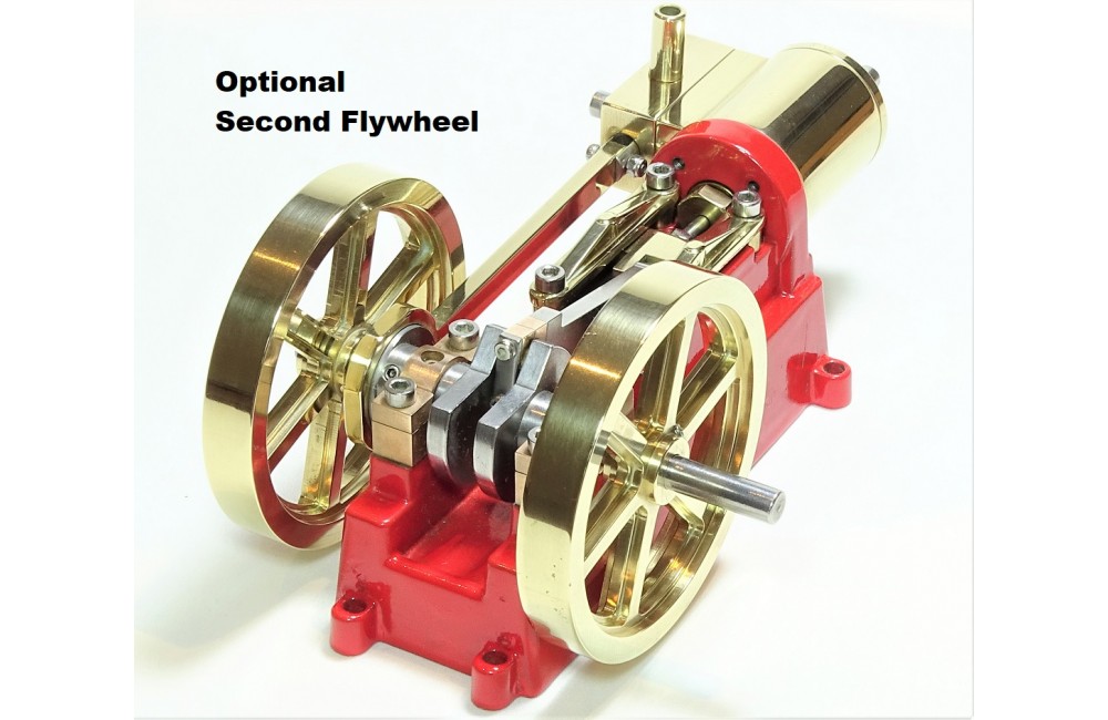 Single Cylinder Mill Model Steam Engine Fully Machined Metal Kit Live Steam 