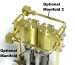 Vertical Marine Twin Cylinder Engine Kit - SHORT VERSION