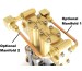 Vertical Marine Twin Cylinder Engine Kit - BASE VERSION