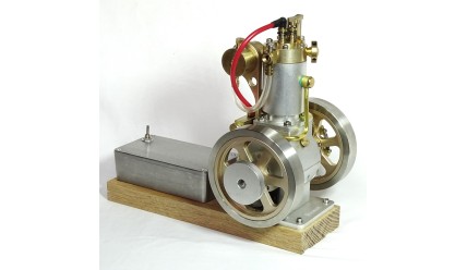 Single Cylinder Vertical Hit and Miss Engine