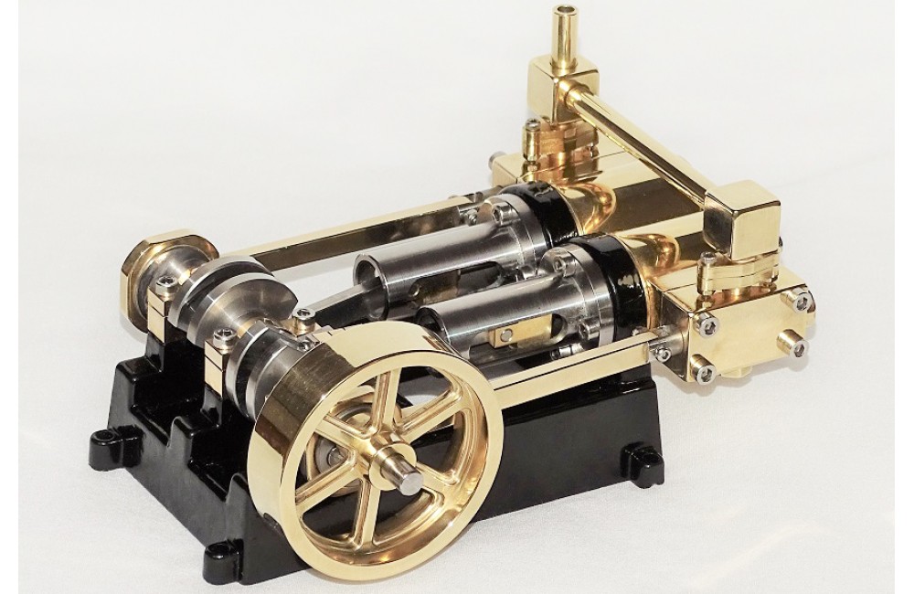 Crankshaft For Two-cylinder steam engine Live Steam 